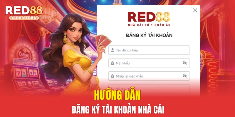 Quy trình tạo tài khoản tại nhà cái